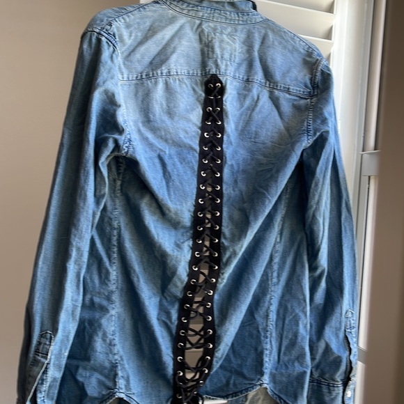 Denim button down - Picture 2 of 3